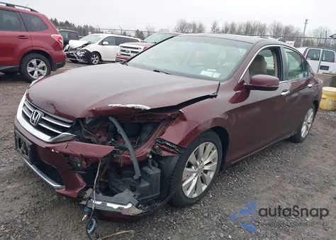 2013 Honda Accord Ex from USA, damaged, VIN 1HGCR2F73DA039251